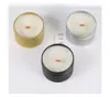 Mecha de madera para vela vela de madera Mimbre con soporte de hierro fabricación de velas DIY Madera Mimbre cera de soja cera de aromaterapia