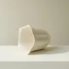 Taza de Té de Estilo Dinastía Tang y Song con Esmalte Ceniza y Boca de Flor, Taza Grande para el Hogar y el Maestro para Té, Taza Individual para Beber Té, Taza de Degustación