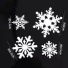 Decoração de Bolo de Inverno Pinguim Antártico Urso Polar Urso Branco Floco de Neve Bebê de Um Ano Festa da Lua Cheia Decoração de Sobremesa Enfeites