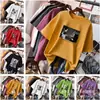 Roupas femininas de Guangzhou 9,9 frete grátis verão camiseta feminina de manga curta pulôver feira noturna 1688 atacado