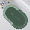 Tapete Absorvente de Lama Diatom para Banheiro Tapete para Porta de Banheiro Novo Tapete para Pés Antiderrapante para Casa de Banho Tapete para Pés de WC