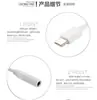Adaptador de Auriculares Personalizado de 3.5 mm a Tipo-C Convertidor de Audio TPC Adecuado para Teléfonos Móviles Huawei y Xiaomi