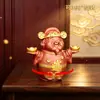 Figura de Dios de la Fortuna de Cuatro Caras, Adorno de Dios de la Fortuna de Cinco Caminos, Regalo para Inauguración de Hogar y Tienda, Decoración Artesanal, Stock de Fábrica Disponible