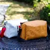 Bolsa cosmética publicitaria con logo impreso, Bolsa para documentos de papel Dupont, Bolsa de almacenamiento lavable con cremallera de papel kraft, Estuche para lápices de estudiante personalizado