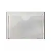 Saco Adesivo de Filme Macio Transparente Pode Ser Colado na Caixa de Virada Porta-Cartão Autoadesivo com Material Plástico Adesivo Saco para Cartão de Identificação