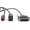 Cable DB44 Pines Macho a Uno a Dos USB Macho de 24V Alimentado + USB Hembra Alimentado