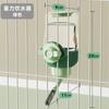 Bebedouro de gaiola pendurada para animais de estimação de grande capacidade gaiola para cachorro chaleira pendurada comedouro automático de água para gatos