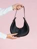 Bolso de mujer nuevo 2023, estilo coreano, moda, color caramelo, personalizado, para debajo del brazo, bolso de hombro portátil, bolso de bola de masa de PU