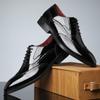 Amazon Aliexpress Venta Caliente Transfronterizo Estilo Británico Formal de Negocios Puntiagudos con Cordones Casuales Zapatos de Hombre 36037