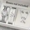 Reloj de Lujo Nuevo Modelo de Invierno con Pedrería en Todo el Cuerpo para Mujer, Reloj con Cadena de Acero Estrellada, Elegante y de Moda con Esfera Pequeña para Mujer