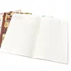 Coleção de cadernos B5 grampeados, páginas pautadas com desenhos fofos grampeados, diário de estudante, caderno planejador