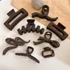 Grampo de Cabelo para Mulheres com Acabamento de Luxo, Novo Tamanho Grande 2025 para Cabelos Grossos, Adequado para Cabelos Finos, Coque, Rabo de Cavalo Alto e Parte de Trás da Cabeça, Presilha Jacaré