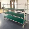 Rack de Teste de Envelhecimento Rack de Envelhecimento Antiestático Oficina Veículo Móvel de Rotatividade Lâmpada de Fonte de Alimentação LED Rack de Teste de Envelhecimento