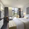 Móveis de Hotel Tulipa Quarto Padrão Conjunto Completo para Reforma de Quarto de Hóspedes Apartamento Cama Grande Cinco Estrelas Mobiliário B&B Cama de Casal Fábrica de Móveis
