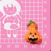 Accesorios de resina para Halloween calabaza fantasma joyería parche pegamento cremoso diy carcasa de teléfono móvil accesorios para pasador paquete de materiales