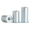En Stock Acero al Carbono Zincado Azul-Blanco Tornillos Pasantes de Presión M2~M6 Columnas de Tuerca Pasante de Presión Tornillos Pasantes de Cabeza Plana Hexagonal