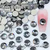 Malha Redonda de 6mm Fundo Plano Forma Especial Materiais DIY Artesanais Nail Art Joias Diamante Nail Art Vestível Diamante Atacado