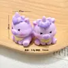 Acessórios de Resina de Unicórnio Desenho Animado 3D, Cola de Creme para DIY de Acessórios de Cabelo, Chaveiros, Decorações de Sapatos, Materiais Decorativos Atacado