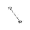 Ebay Amazon Aço Titânio Aço Inoxidável Piercings de Língua Anéis de Língua Joias Acessórios Piercing Corporal Estilo Europeu e Americano de Alta Qualidade Luxo Leve