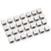 Cuentas cuadradas de 12 mm con letras de la A a la Z, cuentas espaciadoras, cordón para pulseras DIY, collar, accesorios para joyería de acero inoxidable, colgantes pequeños