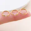 Anéis Abertos de Ferro de Seis Cores Espessos 0,7/1mm para Pulseira Colar Chave DIY Anéis de Conexão Acessórios de Joias Materiais