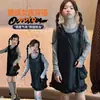 Vestido Chaleco para Niña Otoño Invierno 2026 Nuevo Elegante Primavera Otoño Bolso de Falda de Cuero para Niños Conjunto de Tres Piezas Moda Tendencia