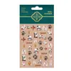 Redanco5D Estampado Ins Popular Pegatinas para Uñas Halloween Rosa Calavera Uñas Estéreo Pegatinas He1284
