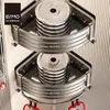 Estante de Almacenamiento para Baño Sin Perforaciones Baño Triángulo Ducha Inodoro Almacenamiento Montado en la Pared Estante de Pared para Inodoro