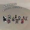 Halloween Edição Limitada Doce Série Cool Dark Agulha de Aço Titânio Unha para Osso da Orelha Halloween Unha para Orelha Piercing na Orelha Unha Coclear