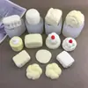 Molde de Silicone DIY para Massa Folhada Estourada, Macaron de Cacau, Bolo Mousse, Ornamentos de Aromaterapia, Forma para Assar