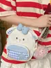 Bolso Pequeño de Lona para Mujer Nuevo 2026 de Moda Dibujos Animados Japoneses para Teléfono Fresco y Versátil Bolso Cruzado Casual para Estudiante