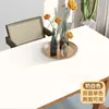 Mantel de mesa de cuero, estilo ins, impermeable, a prueba de aceite y resistente al calor, color sólido, adecuado para mesas de comedor, mesas de café y gabinetes de TV, rectangular, mantel que no se lava