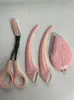 Xy macro anti-rayaduras hoja rasuradora para recortar cejas traje de maquillaje para cejas estudiante principiante recortador de cejas protector dama