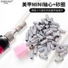 Anel Esfoliante para Unhas Cross-border Novo Cabeça de Esfoliação Moagem Mini Eixo Polimento Ferramentas para Nail Art Venda por Atacado