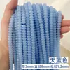 Ábaco de Vidro Contas Espaçadoras Acessórios Pulseira Não Desbota Colar Contas Pulseira DIY Contas de Vidro Contas Soltas Espaçador