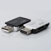 Lector de tarjetas dos en uno USB 2.0, lector de tarjetas TF SD, convertidor de transmisión de lector de tarjetas multifunción de alta velocidad