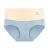 Calzones de Algodón de Color Sólido con Grafeno, Cintura Alta, Vientre, para Mujer, Estampados, Transpirables, Talla Grande, Cadera, Calzoncillos Elásticos para Mujer