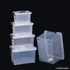 Caja de Almacenamiento de Plástico con Tapa Extra Grande Engrosada Organizador de Ropa con Ruedas Caja de Almacenamiento Móvil Caja de Almacenamiento de Gran Capacidad