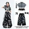 Roupas Infantis de Jazz Dance Tendência Cool para Crianças Fantasias de Performance Street Dance Roupas da Moda para Apresentações de Dança Infantil Meninas