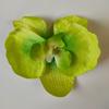 Flor Simulada Cabeza de Flor Phalaenopsis Tela No Tejida Orquídea Mariposa Tocado Flor Falsa Decoración de Bolsa Flor de Seda Boda Caja de Dulces Cabeza de Flor