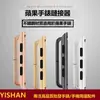 Conector de Correa de Metal para Apple Watch Acero Inoxidable Tubo Curvado Conector de Hebilla