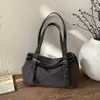 Bolsas Casuais Retrô de Alto Valor Outono/Inverno 2025 Nova Bolsa de Ombro Transversal para o Dia a Dia Bolsa de Mão Feminina Bolsa Transfronteiriça