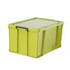 Caja de almacenamiento de ropa de gran capacidad, caja de almacenamiento para el hogar extragrande con tapa, especializada para juguetes y edredones, caja de almacenamiento de plástico portátil