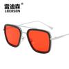 Gafas de Sol Polarizadas Iron Man Estilo Mismo que Downey Gafas Vengadores Spider-Man Gafas Cuadradas Europeas y Americanas 2836