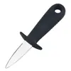 Cuchillo para ostras de acero inoxidable al por mayor, Cuchillo para ostras engrosado, Abridor rápido de ostras, Cuchillo para vieiras, Herramienta para ostras para bocadillos nocturnos