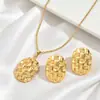 Set de Collares Versátil de Moda Francesa Retro de Nicho de Venta Caliente Transfronteriza para Mujer, Sencillo, Floral, Geométrico, Rayado