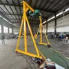 Grúa Móvil Eléctrica Hidráulica Control Remoto Fábrica Carga y Descarga de Carga con Universal Movible Sin Rieles