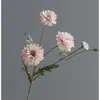 Flores de Crisântemo Selvagem Simulação Estilo Floresta Pastoral Decoração de Hotel para Casamento Festival Locais de Eventos Adereços para Fotos Flores Decorativas Flores de Seda Atacado