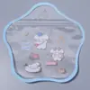 Bolsas Autocierre para Dulces, Bolsas para Guardar Pasadores y Joyería, Pegatinas de Material de Insignia de Dibujos Animados Lindos, Bolsas Selladas de Embalaje a Prueba de Polvo