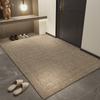 Tapete capacho de porta de sisal imitação por atacado, capacho de porta de entrada, tapete para pés externo doméstico, pode ser cortado em tapete capacho de porta